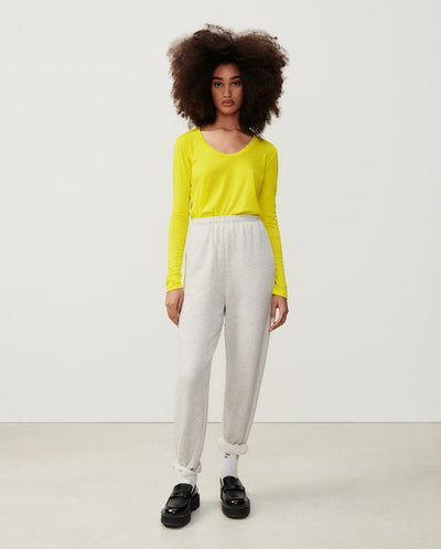 Jacksonville Scoop Neck L/S Tee Citron