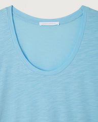 Jacksonville Scoop Neck Tee - Sky Blue