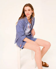 Billie Soho Stripe Shirt - Blue Stripe