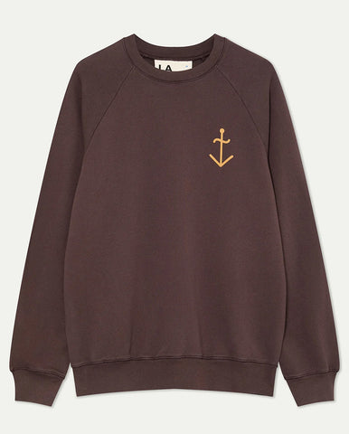 XAVIER PRINT SWEATSHIRT - DARK GREEN / SQUARE