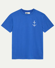DANTAS LOGO T-SHIRT - YVES BLUE/OFF-WHITE