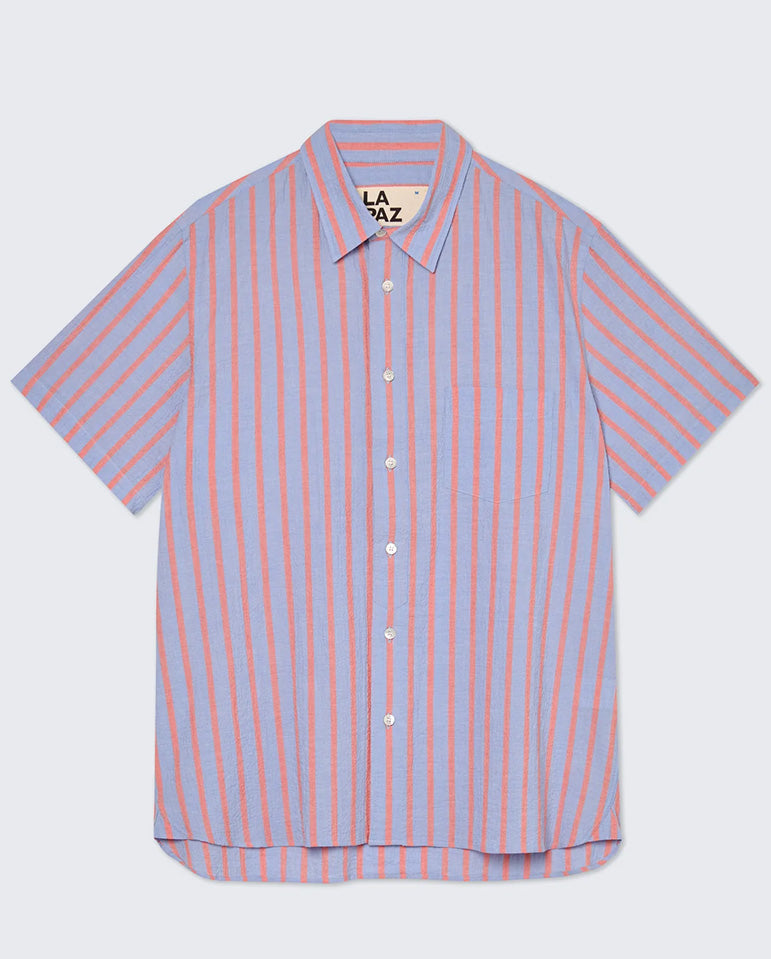 ALEGRE Printed Shirt - Sunrise / Wind Blue
