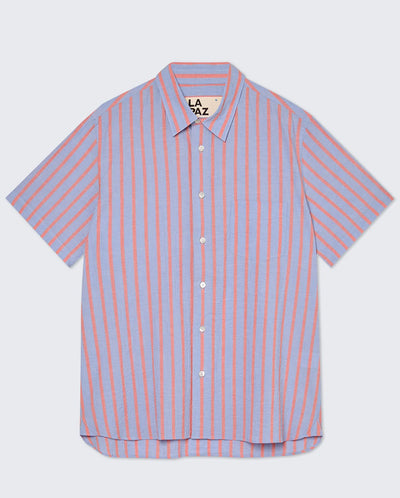 ALEGRE Printed Shirt - Sunrise / Wind Blue