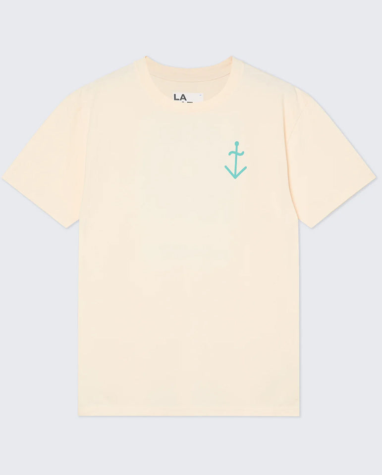 BOTELHO COMFORT T-SHIRT - ECRU Paz/Green