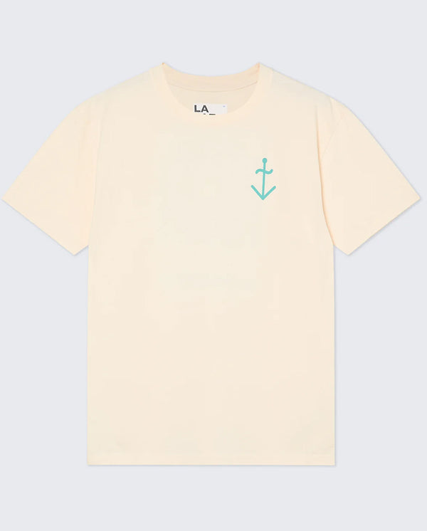 BOTELHO COMFORT T-SHIRT - ECRU Paz/Green