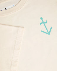 BOTELHO COMFORT T-SHIRT - ECRU Paz/Green