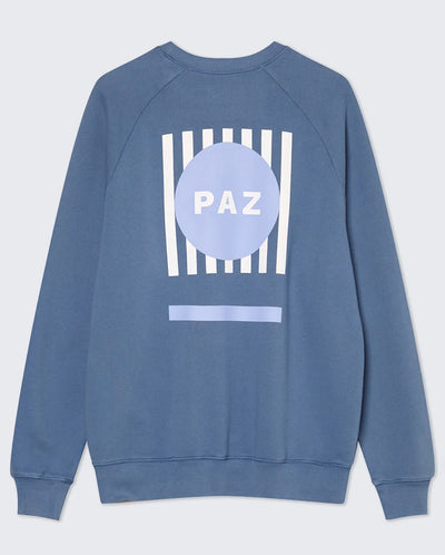 CUNHA LOGO SWEATSHIRT - Paz Indigo