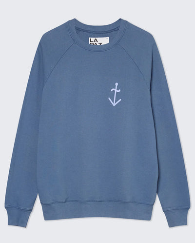 CUNHA LOGO SWEATSHIRT - Paz Indigo