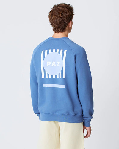 CUNHA LOGO SWEATSHIRT - Paz Indigo