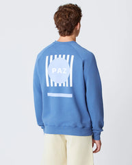 CUNHA LOGO SWEATSHIRT - Paz Indigo