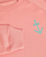 CUNHA LOGO SWEATSHIRT - Sunrise/Green Logo