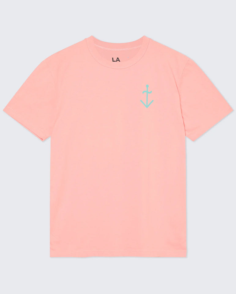 Dantas Logo Tee - Sunrise/Green logo