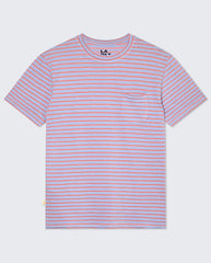 GUERREIRO Pocket T-shirt - Wind Blue / Sunrise St