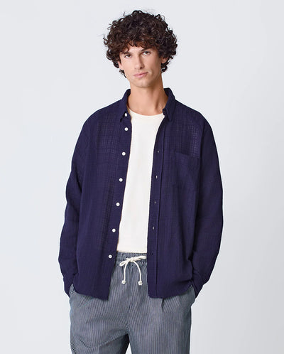 MIRRA Raglan Shirt - Dark Navy
