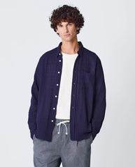 MIRRA Raglan Shirt - Dark Navy