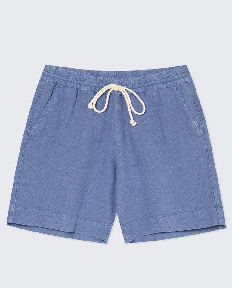 PESTANA Shorts - Indigo Linen