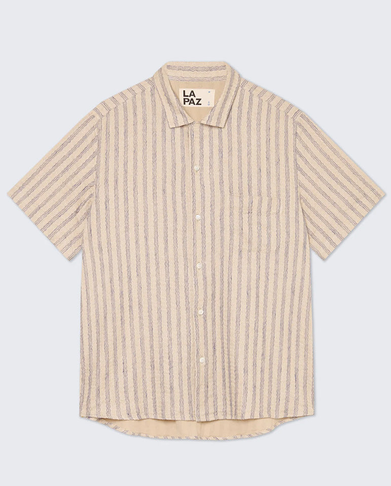 SILVEIRA Panama Shirt - Blue Stripes