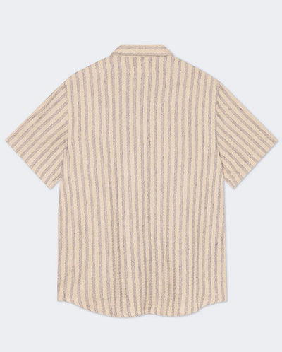 SILVEIRA Panama Shirt - Blue Stripes