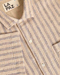 SILVEIRA Panama Shirt - Blue Stripes