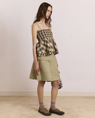 Azalea Cami - Cardamon Check Mixed