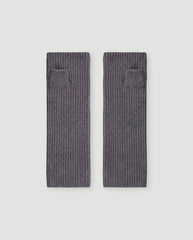 Leopoldine Mittens - Dark Grey Melange
