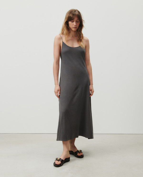 Lopintale Jersey Strappy dress Washed Black
