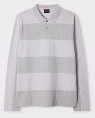 Cut Out Polo - Lavender / Grey