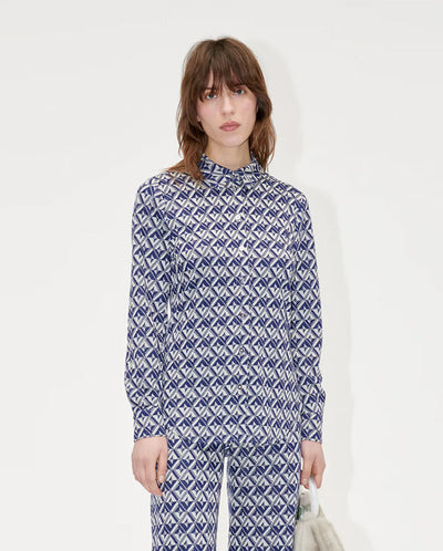 Sabina Shirt Pixelated Print
