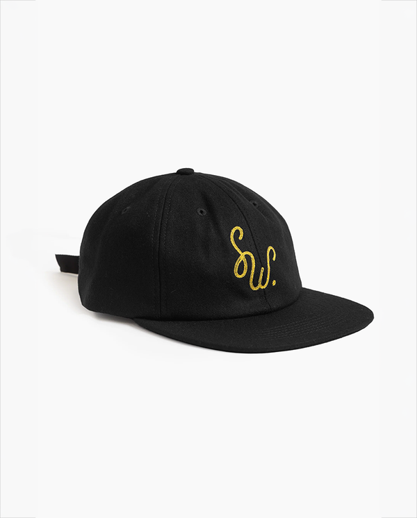 Monogram Cap - Black