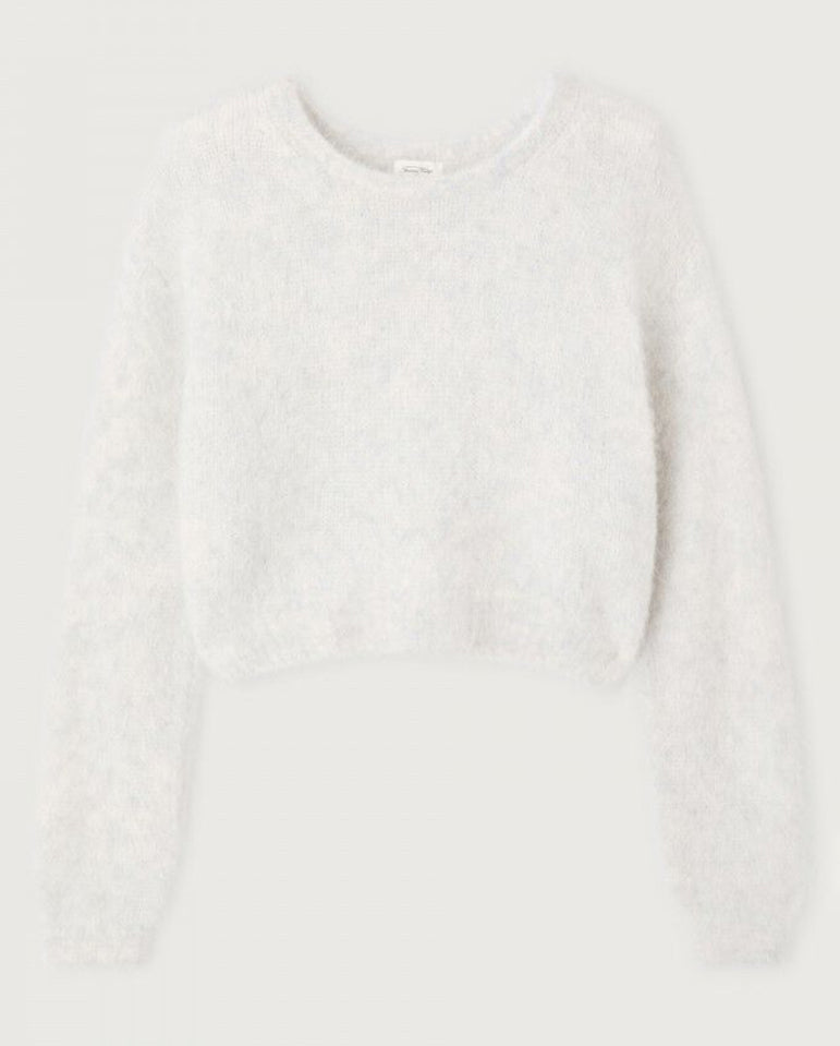 Niby Crew Neck Knit - Polar Melange