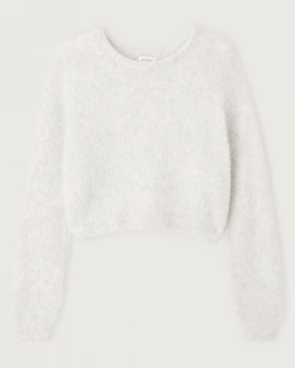 Niby Crew Neck Knit - Polar Melange