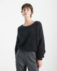 Niby Crew Neck Knit - Black