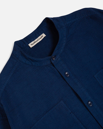 Hawkeye Jacquard Shirt - Blue