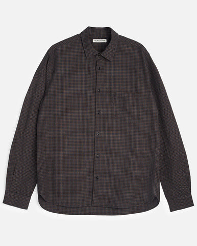 PATCH SHIRT - LIGHT INDIGO BASKETWEAVE