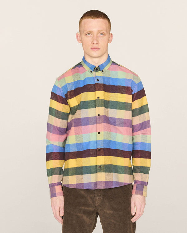 Dean Flannel Plaid Shirt MULTI