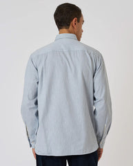 Square Pocket Shirt - Blue