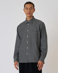 Square Pocket Shirt - Charcoal