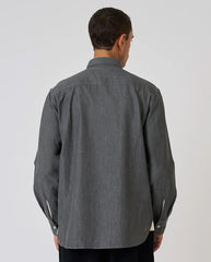 Square Pocket Shirt - Charcoal