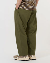 OXFORD PANT - Olive Broadcloth