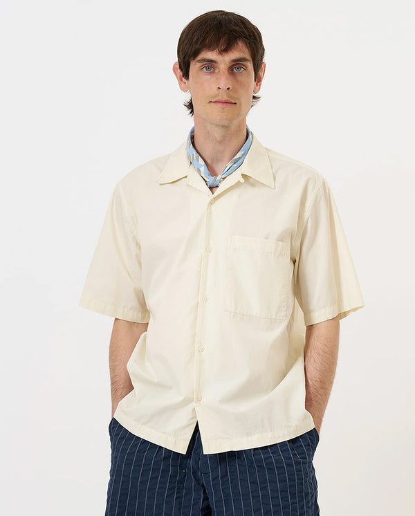 CAMP SHIRT - ECRU Broadcloth