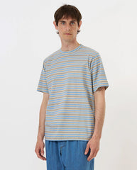 CORE TEE - PALE BLUE Stripe