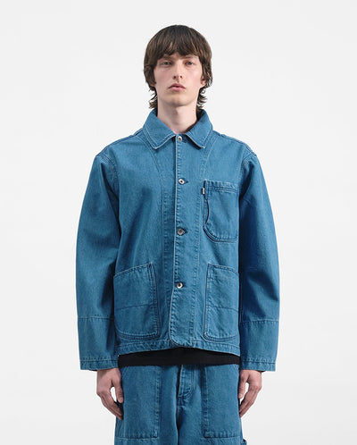 CONSTRUCTION JACKET - Indigo