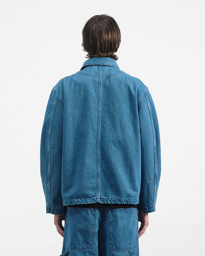 CONSTRUCTION JACKET - Indigo