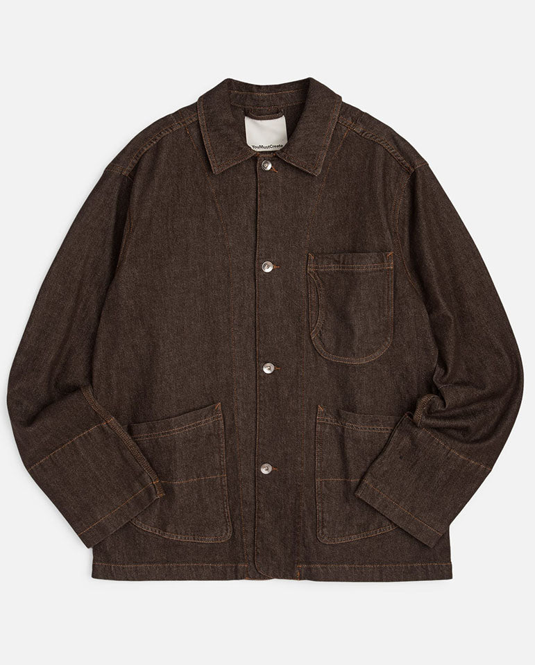 CONSTRUCTION JACKET - BROWN