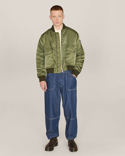 Bros Bomber Jacket OLIVE