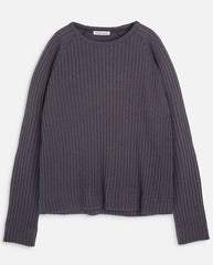 RAGLAN TOP - CHARCOAL
