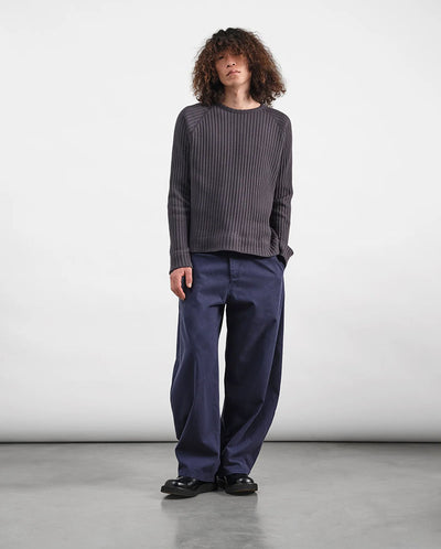 RAGLAN TOP - CHARCOAL