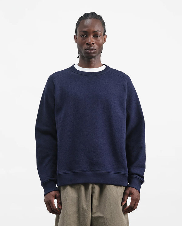 Almost Grown Textured Sweat - NAVY