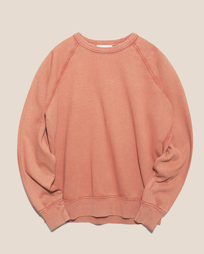 Shrank Raglan Sweat ORANGE