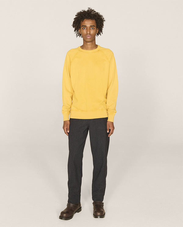 Shrank Raglan Sweat YELLOW